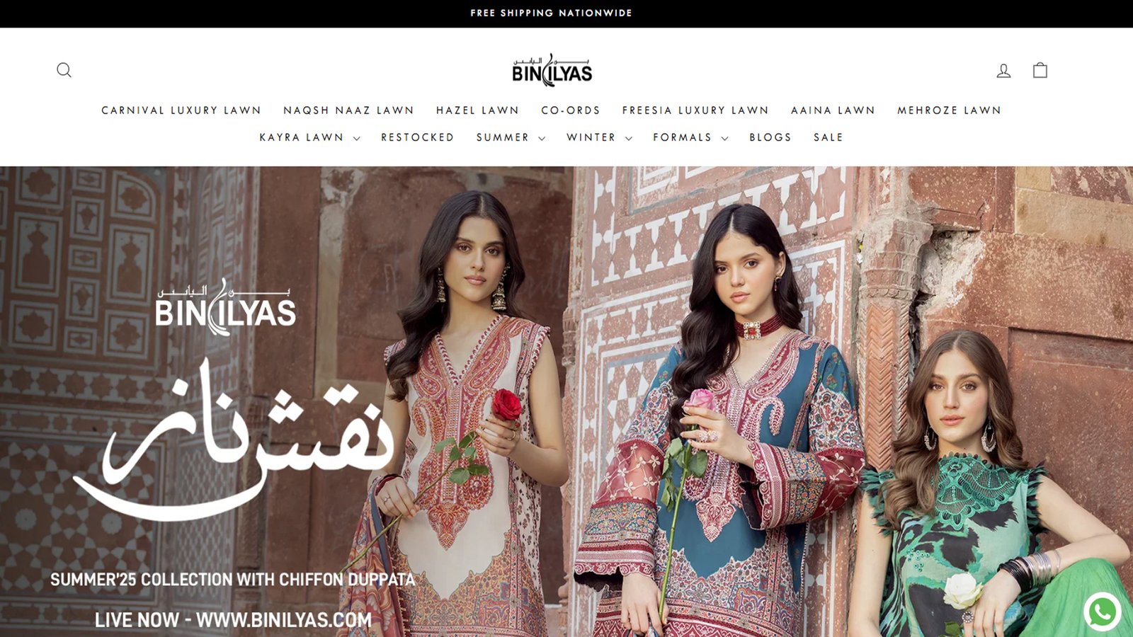 Bin Ilyas Women’s Clothing E-Commerce Store