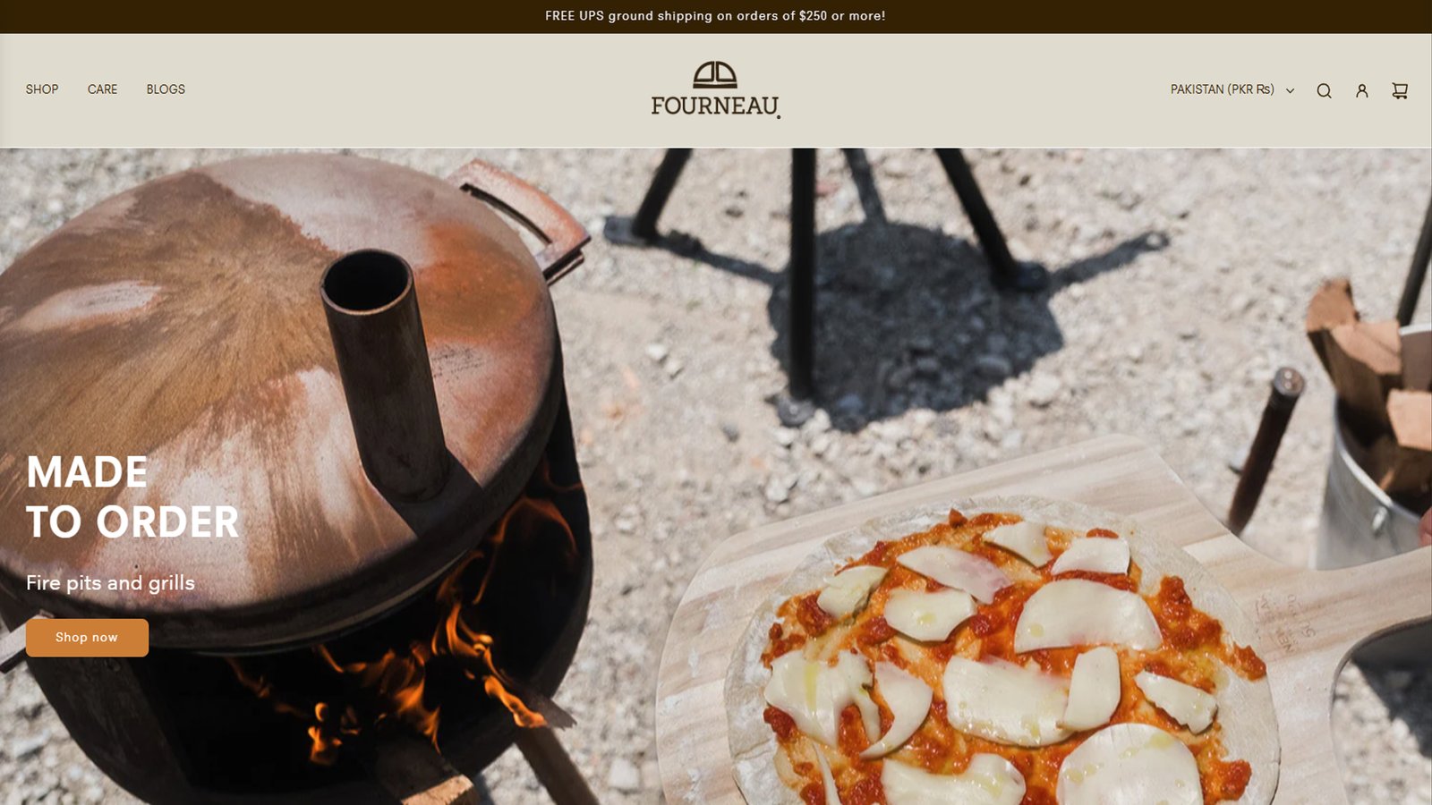 Fourneau Oven E-Commerce Platform Development